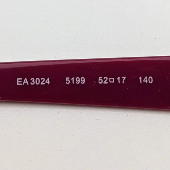 🕶️Emporio Armani EA3024 5199 Eyeglasses 52/17 140 /KAG710🕶️ - Picture 3 of 6